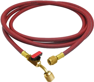 HP6RE CPS 6' Red 1/4" Ball Valve Hose