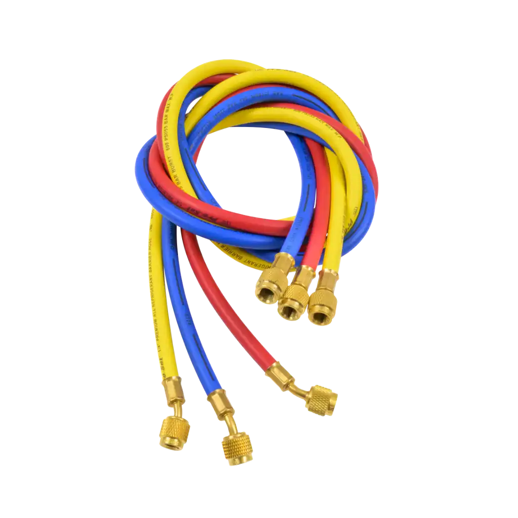 HP5BE CPS 5' Premium 1/4'' Blue Ball Valve Hose