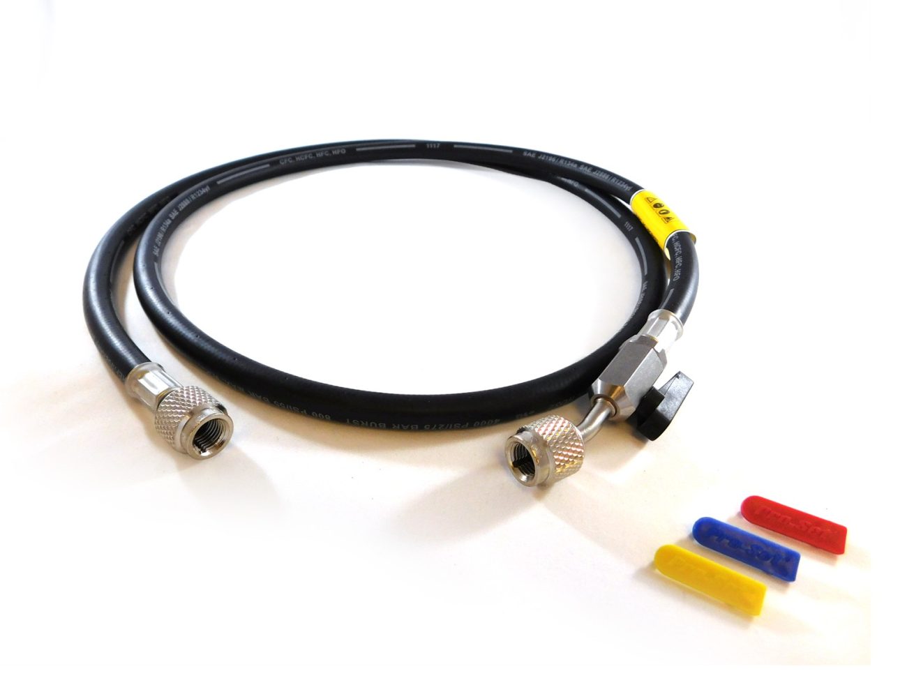 HP5BKEZ Blackmax 5' Premium 1/4'' Chrome Ball Valve Hose
