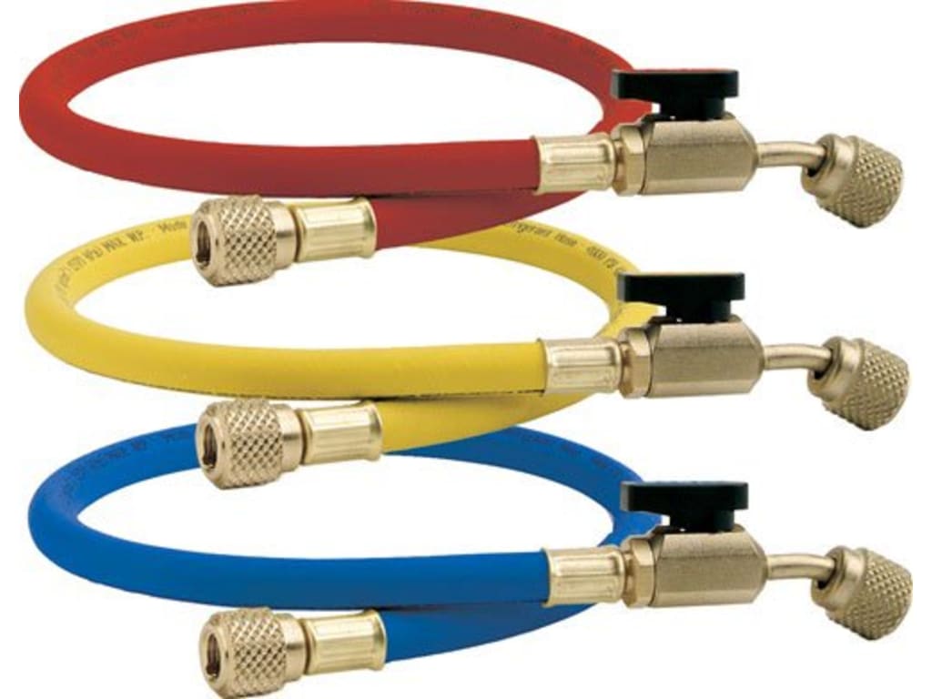 HP6E CPS 6' 1/4" Ball Valve Hose Set