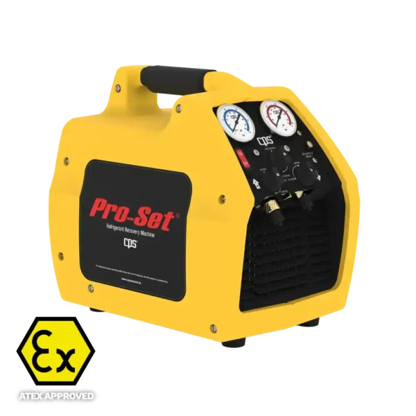 TRS500E Pro-Set Ignition Proof Refrigerant Recovery Machine, ATEX approved