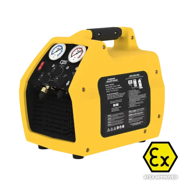TRS500E Pro-Set Ignition Proof Refrigerant Recovery Machine, ATEX approved